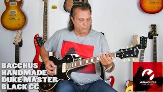 Video thumbnail for Bacchus Handmade DUKE MASTER BLK-User Testing for Japanguitar-handmade.com by stephane demay