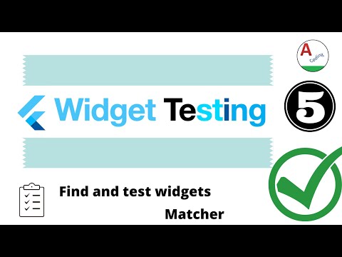 Flutter Matcher - Test your widget before using it !! | Usage and explanation | amplifyabhi