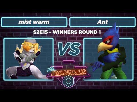 The Nightclub S2E15: mist warm (Sheik) vs Ant (Falco) - WR1 SSBM