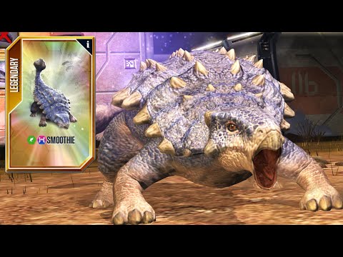 NEW LEGENDARY SMOOTHIE MAXED LEVEL 40 || Jurassic World - The Game