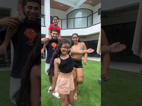 Adopted Daughter does Viral TikTok Dance with The Trench Family #shorts