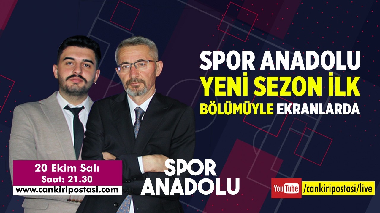 Spor Anadolu | 2. Sezon | 1. Bölüm | CANLI