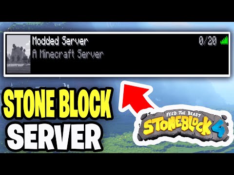 How To Make FTB Stoneblock 4 Server! - Tutorial