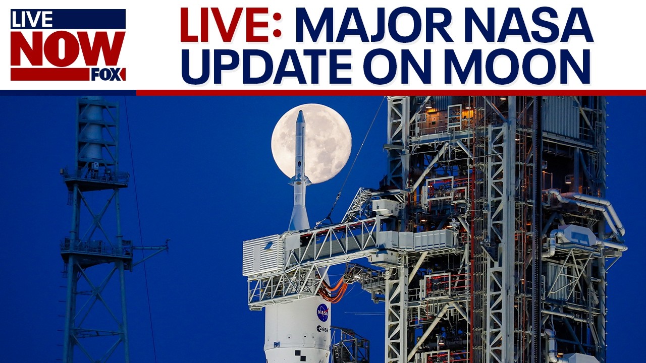 LIVE: Major NASA Moon plans update, ISS docking live