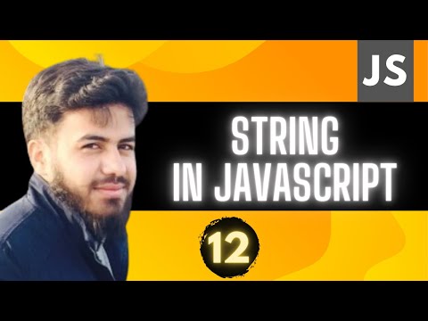 String In Javascript Javascript Tutorial In Hindi 12