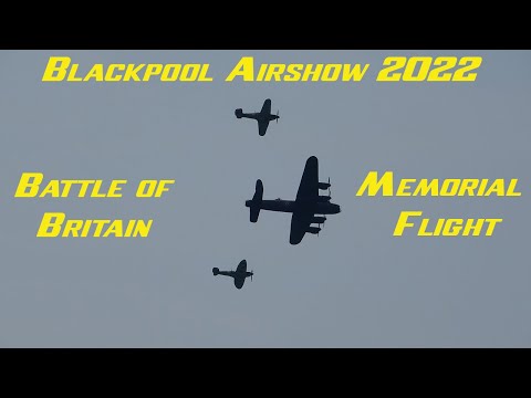 Blackpool Air Show 2022 - Battle of Britain Memorial Flight