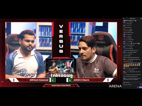 ASHES HEERA VS M5HOST DAWOOD | LOSERS SEMI FINALS -TAKEDOWN 2023