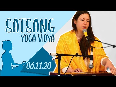 Satsang mit Sarada - Yoga Vidya Live 07:00 Uhr 06.11.2020