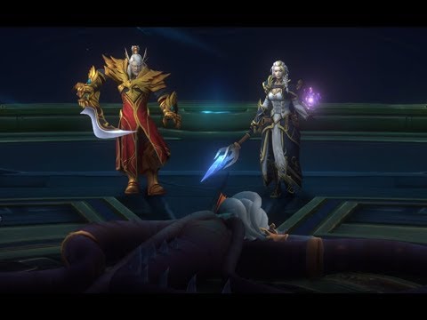 World of Warcraft Battle For Azeroth (8.2) Palacio Eterno de Azshara (Final)