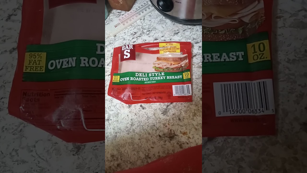 Dollar Tree:  Bar S Deli Style Oven Roasted Turkey Breast lunchmeat review