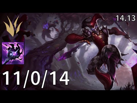 Shaco Jungle vs Lillia - EUW Master | Patch 14.13