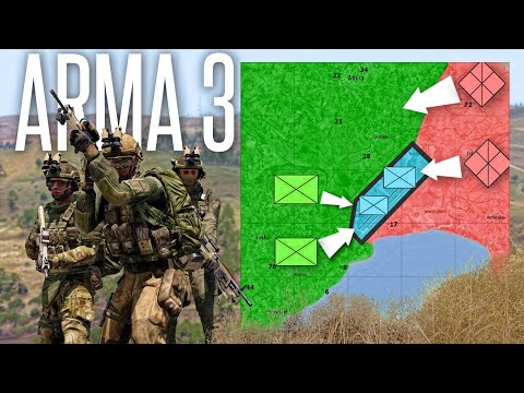 HOW WE CORNERED NATO ON BOTH SIDES - Arma 3 Antistasi Part 2