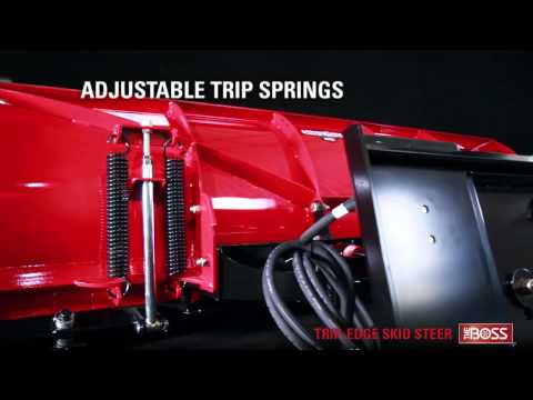 Trip Edge Skid Steer Plow Features