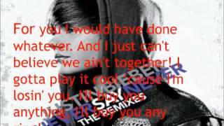 Baby acoustic version by Justin Bieber (Lyrics)