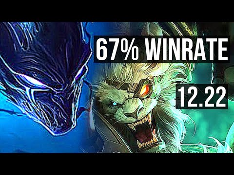 NOCTURNE vs RENGAR (JNG) | 67% winrate, 6/1/5 | EUW Master | 12.22