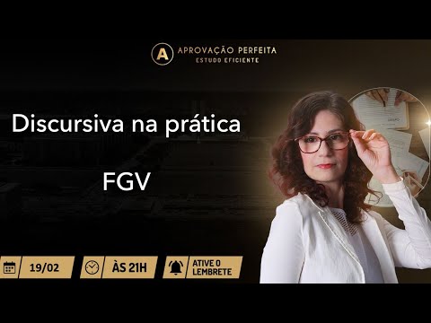 Discursiva FGV na Prática