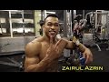 Zairul Azrin Training at X-Zone Gym, Taman Melawati