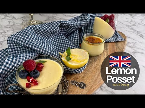 British Lemon Posset Recipe