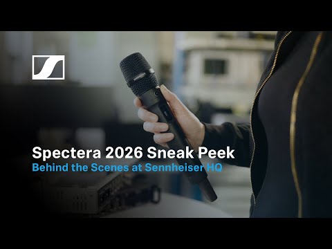 Inside Spectera: The Future of Wireless Audio | Sennheiser 2026 Sneak Peek