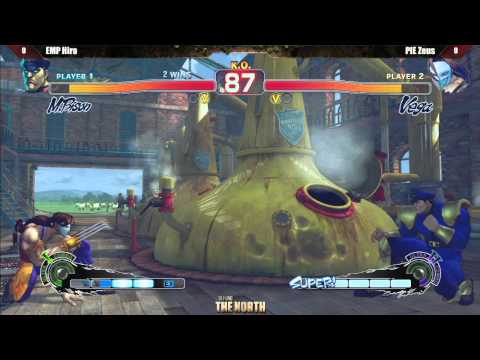 SSF4 AE2012 Top 16 EMP Hiro vs PIE Zeus - Defend The North Tournament