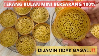 Download lagu Akhirnya ketemu RESEP TERANG BULAN MINI ANTI GAGAL dan FULL SARANG, TANPA RESTING‼️ mp3