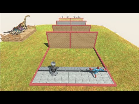 Race Through Blocks - Animal Revolt Battle Simulator