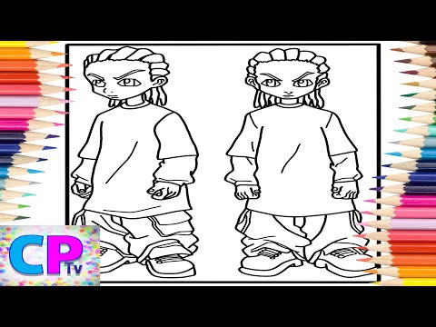 Boondocks Coloring Pages/Riley from Boondocks/Cartoon - On & On (feat. Daniel Levi) [NCS Release]