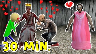 Baldi and Grandpa loves Kamla vs Granny - funny horror animation parody (compilation 18)