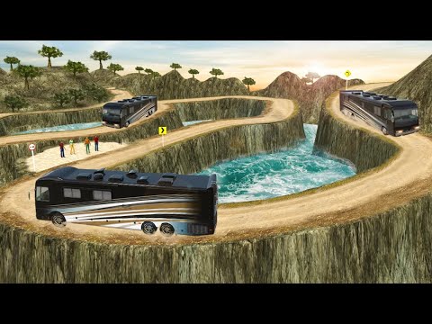 Bus driving Game:Offroad Bus Simulator 3d – Mountain New Games 2021 Android gameplay-part 2