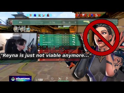 SEN Tenz Explains why Reyna is bad for Valorant