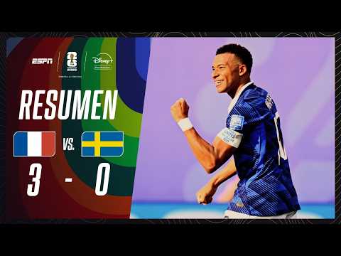 Resumen Francia vs Suecia