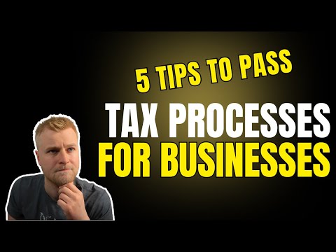 AAT Tax Processes for Businesses (TPFB) - 5 Tips to Pass Your Exam!