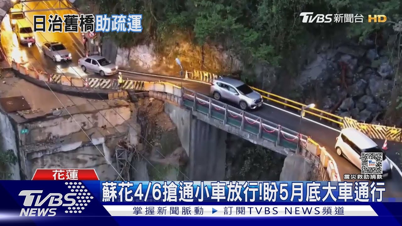 日治舊橋成蘇花便橋　王國材：老前輩上場