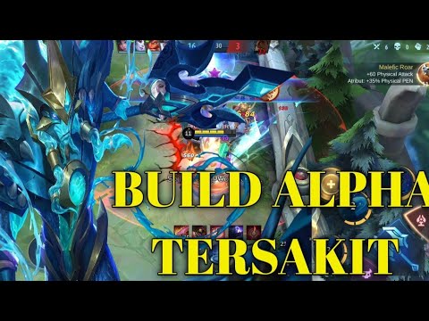 Build alpha tersakit 2021| #mobilelegends #alpha #freefire