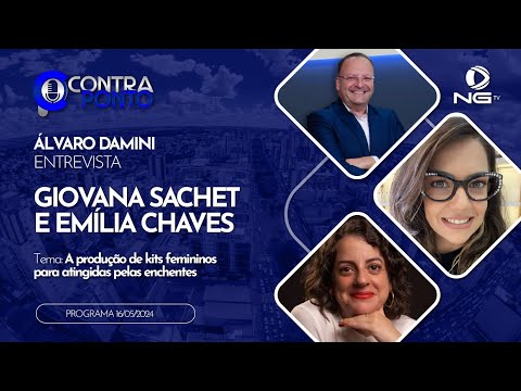 16-05-2024 CONTRAPONTO Álvaro Damini entrevista Giovana Sachet e Emília Chaves