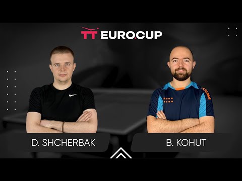 13:15 Denys Shcherbak - Bohdan Kohut 30.09.2024 TT Euro.Cup Ukraine Elite. TABLE 3