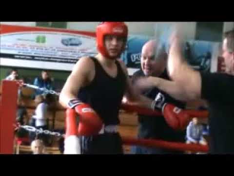 Damian Łaniecki (SKB Beskid Dragon Bielsko-Biała)  -  Kewin Gibas (TS Czarni Góral Żywiec)