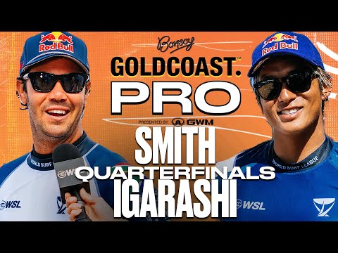 Jordy Smith vs Kanoa Igarashi | Bonsoy Gold Coast Pro presented by GWM 2025 - Quarterfinals