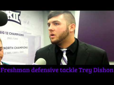 K-State Football Interview: Trey Dishon 9/6
