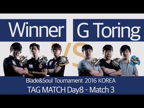 [B&S] Tournament 2016 KOREA TAG MATCH Day8 – Match3