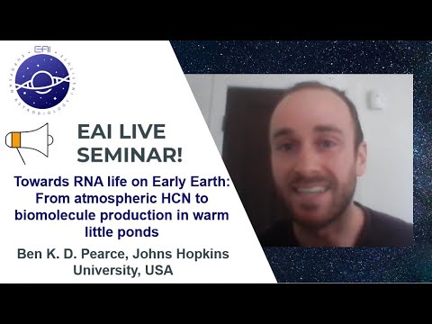 Trailer - EAI Seminars: Towards RNA life on Early Earth