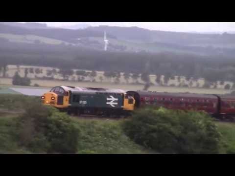 37025 & Railtour At Freuchie & N. Queensferry On 16/7/16
