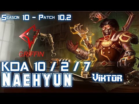 GRF Naehyun VIKTOR vs LUCIAN Mid - Patch 10.2 KR Ranked