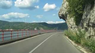 preview picture of video 'Driving through Golubac Fortress, Serbia'