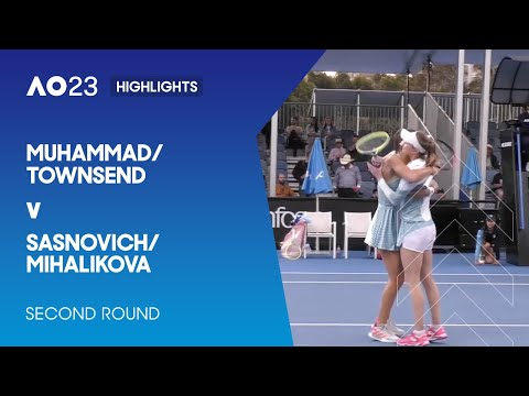 Muhammad/Townsend v Sasnovich/Mihalikova Highlights | Australian Open 2023 Second Round