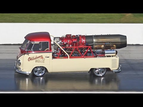 1958 VW Type 2 Pick Up with a JET ENGINE!