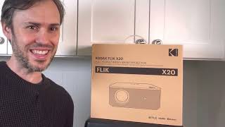 Kodak Flik X20 1080p Smart Projector with Google TV