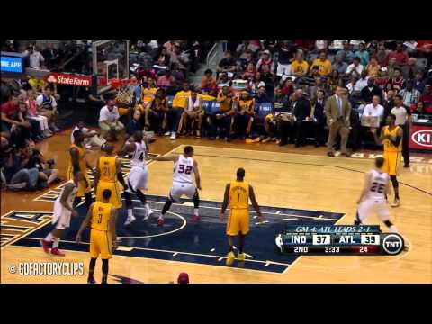 Paul Millsap Full Highlights vs Pacers 2014 Playoffs East R1G4 - 29 Pts, 7 Reb