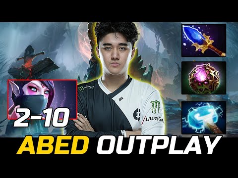 ABED OUTPLAY ENEMY MID - AGHANIMS CORE ITEM DOTA 2