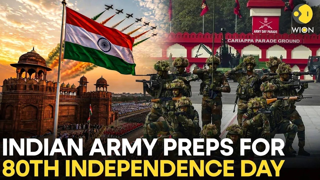 Independence Day LIVE: Indian Army Rehearses 21 Gun Salute At Dangal Park Near The Red Fort | WION
